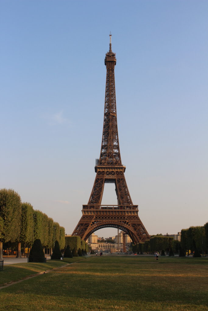 Paris, mit dem E-Bike in Paris, Eiffelturm