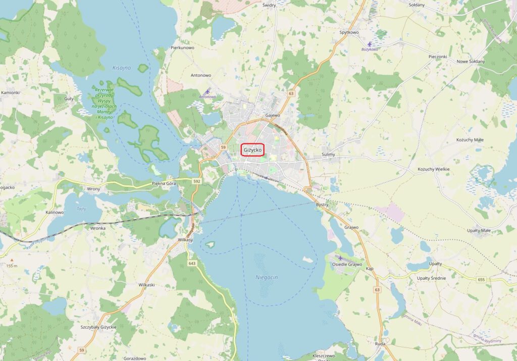Gizycko Lötzen Masuren Masurische Seenplatte Polen