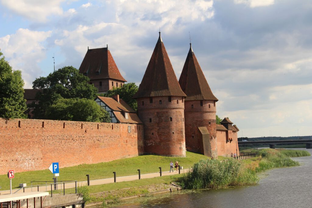 Marienburg Malbork Backsteinbauwerk Burgkomplex Polen