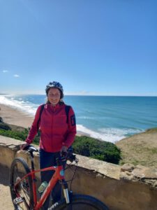 Fahrradtour in Conil de la Frontera Meer Playa de Fontanilla Hafen