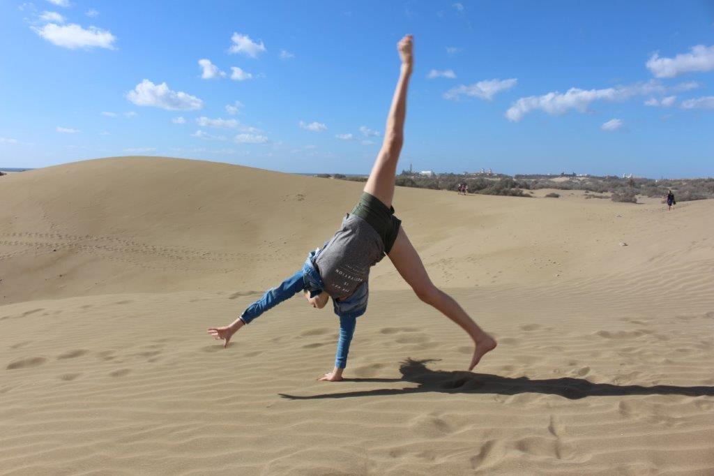 Playa del Ingles Gran Canaria Dünen