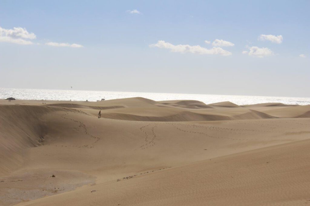 Gran Canaria Dünen Maspalömas Kanaren Kanarische Inseln