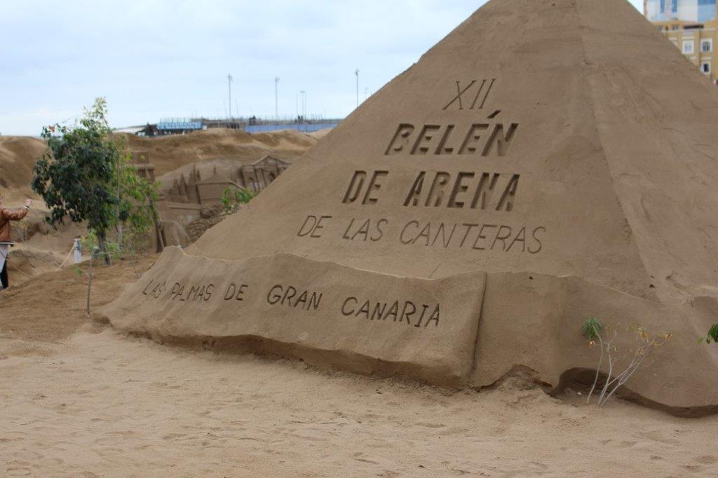 Belen de Arena Sandkrippe Las Canteras Las Palmas Gran Canaria