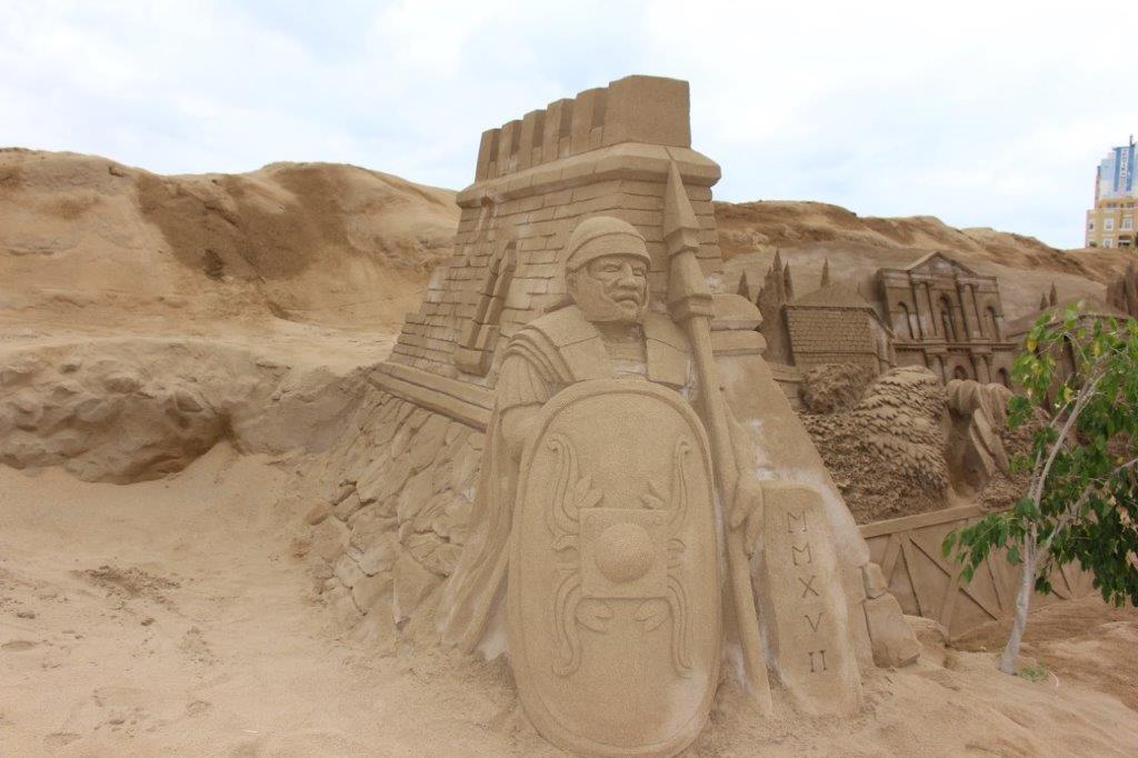 Playa de las Canterras Sandkrippe