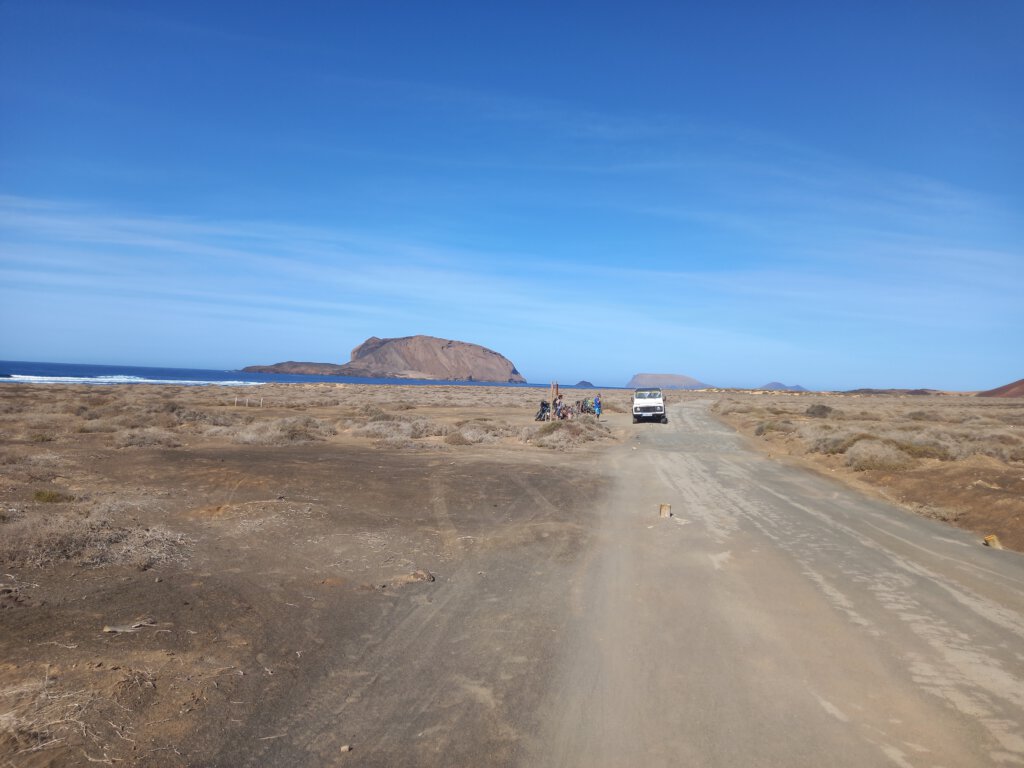 La Graciosa, Fahrradtour