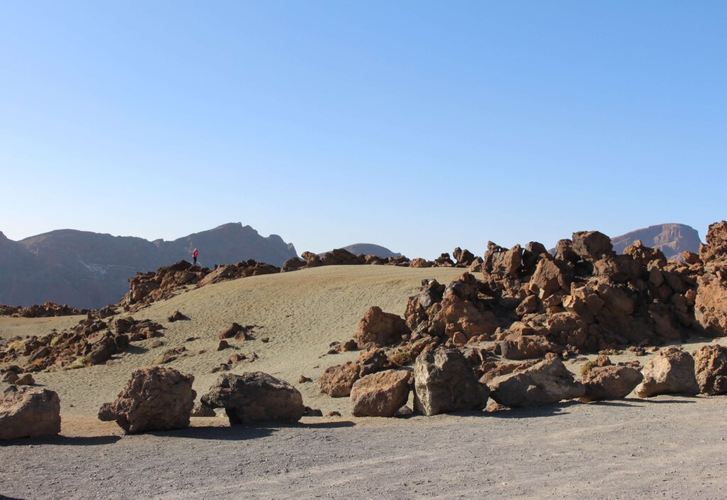 "Mondlandschaft" am Teide, Teneriffa