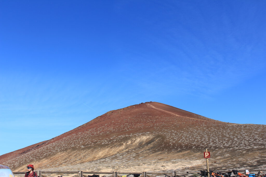 La Graciosa, Fahrradtour, Montaña