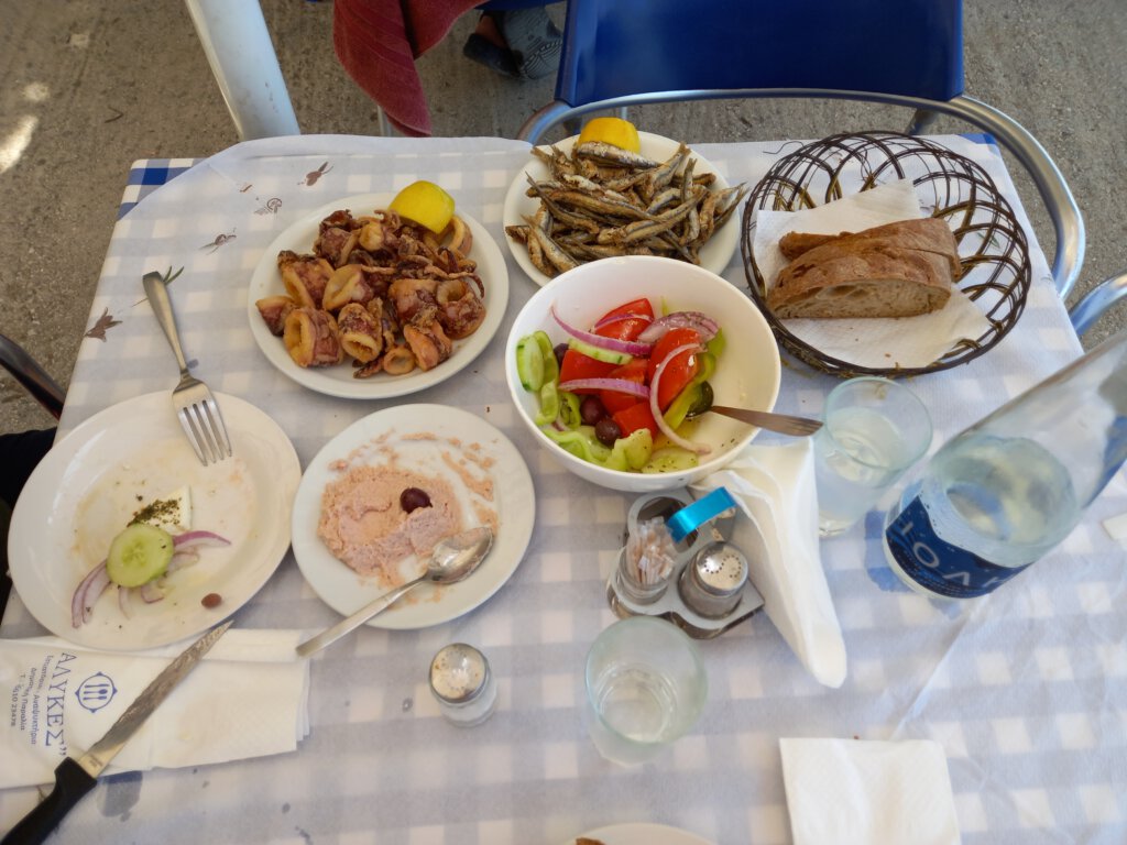 Taverne Alykes Korfu Stadt